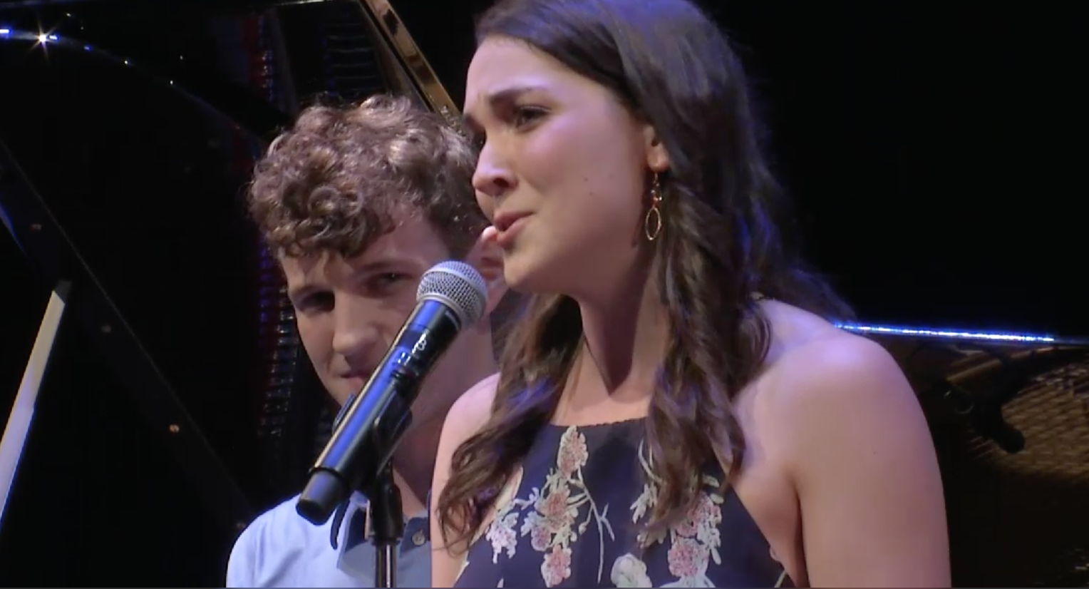 Musical Theatre students perform on Kennedy Center's Millennium Stage